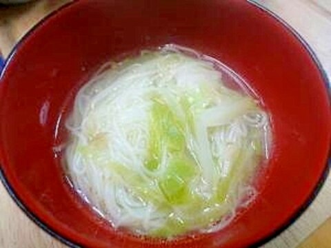 ねぎたっぷり！！さっぱりにゅうめん